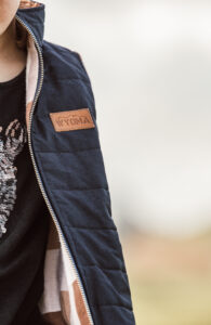 Genuine leather logo